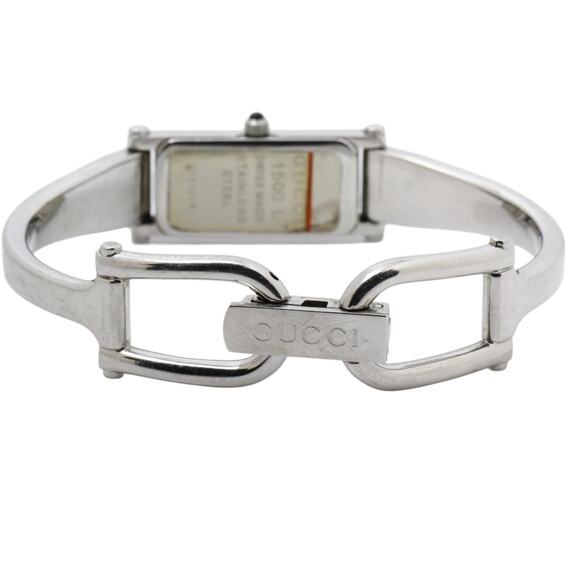 Gucci Gucci 1500L Stainless Steel Quartz Bangle Watch main image 7